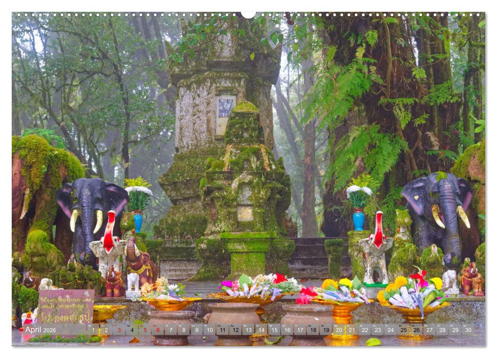 Thailand - Von Bangkok in den Norden (CALVENDO Premium Wandkalender 2026)