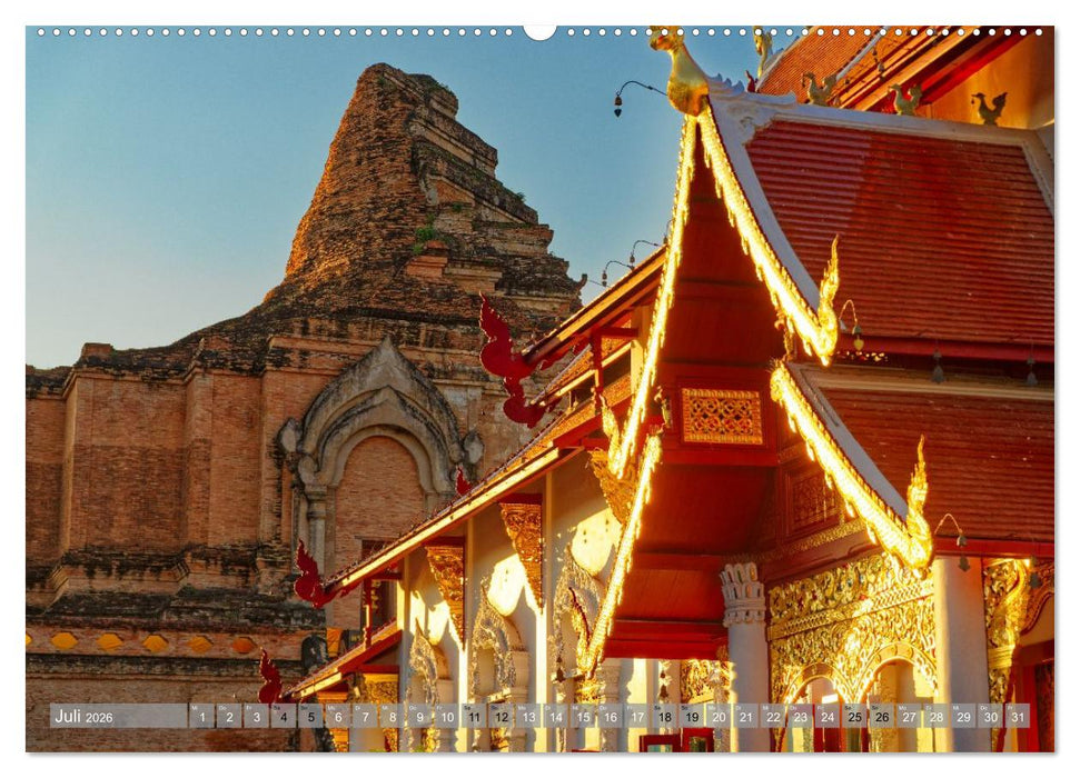Thailand - Von Bangkok in den Norden (CALVENDO Premium Wandkalender 2026)