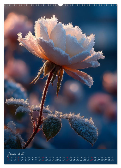 Rosen - Königin der Blumen (CALVENDO Premium Wandkalender 2026)