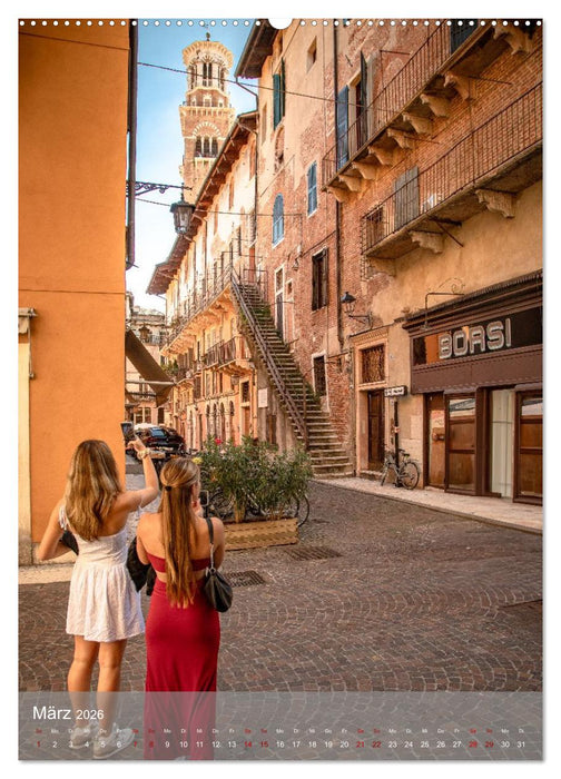 Verona Venetien (CALVENDO Premium Wandkalender 2026)