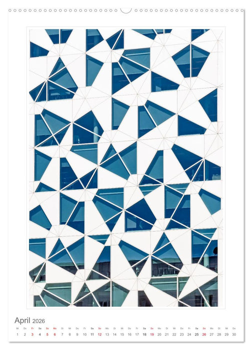 Architektur. eindrucksvolle Fassaden (CALVENDO Premium Wandkalender 2026)