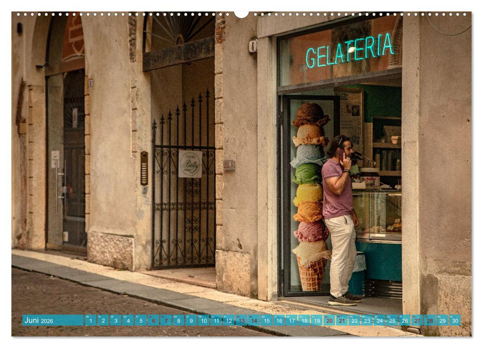 Verona Stadt der Romantik (CALVENDO Premium Wandkalender 2026)