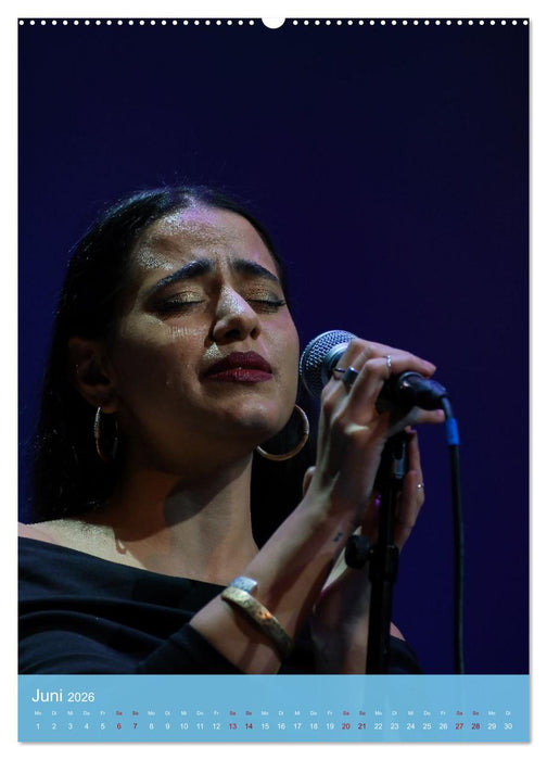 Jazz - Zwischen den Tönen (CALVENDO Premium Wandkalender 2026)