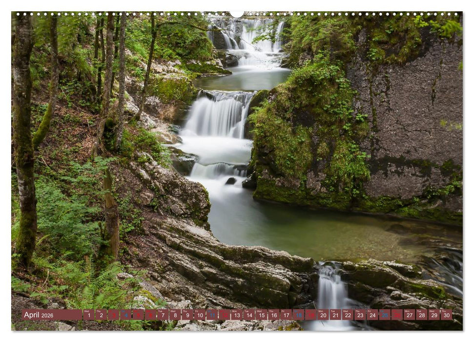 Bavaria.The Allgaeu and the Koenigssse (CALVENDO Monthly Calendar 2026)