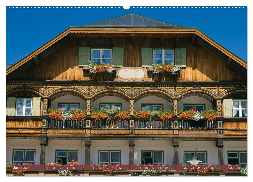 Bavaria.The Allgaeu and the Koenigssse (CALVENDO Monthly Calendar 2026)