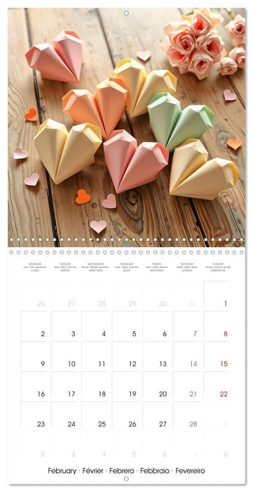 Paper Moments. Paper art in all its forms (CALVENDO Monthly Calendar 2026)