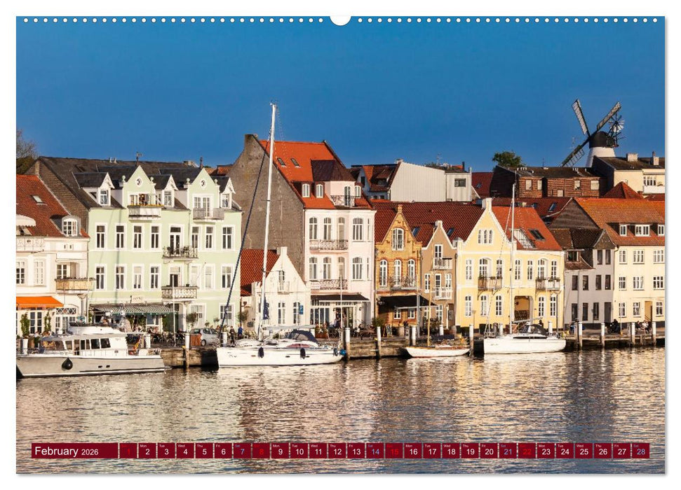 Scenic Denmark. Jutland and Copenhagen (CALVENDO Monthly Calendar 2026)