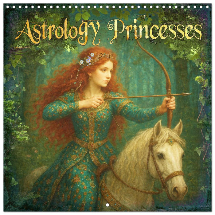 Astrology Princesses (CALVENDO Monthly Calendar 2026)