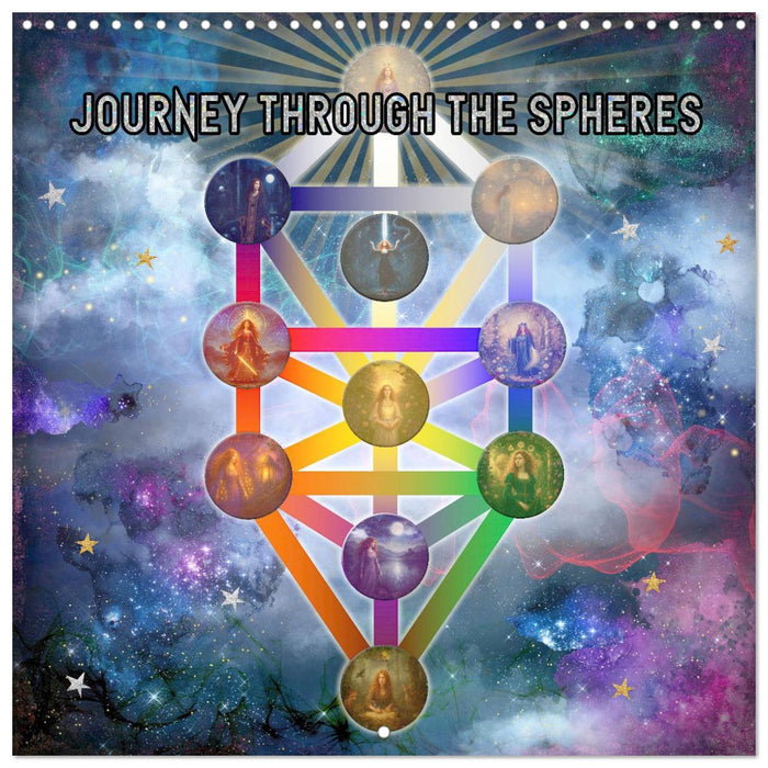 Journey Through The Spheres (CALVENDO Monthly Calendar 2026)
