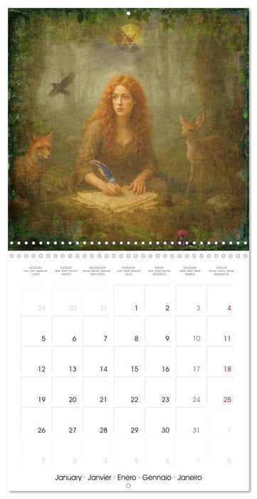 Journey Through The Spheres (CALVENDO Monthly Calendar 2026)