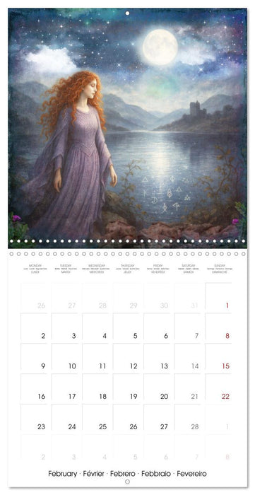 Journey Through The Spheres (CALVENDO Monthly Calendar 2026)