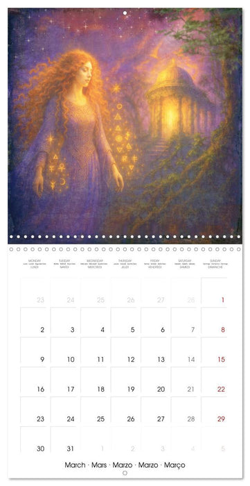 Journey Through The Spheres (CALVENDO Monthly Calendar 2026)