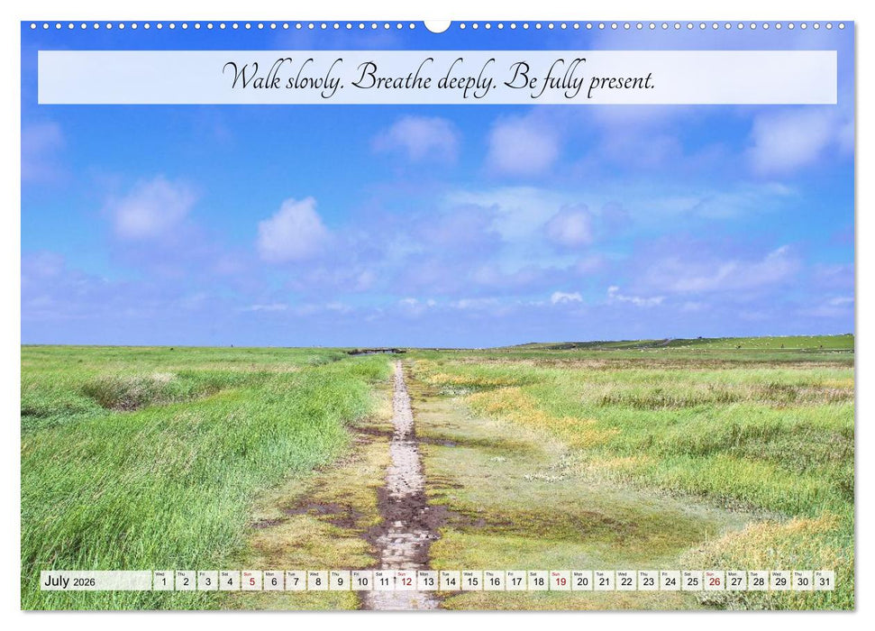 Breathe. See. Shift. Photographic and poetic inspiration for an alert life (CALVENDO Premium-Calendar 2026)