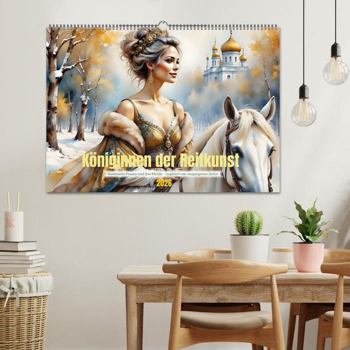 Königinnen der Reitkunst (CALVENDO Wandkalender 2026)