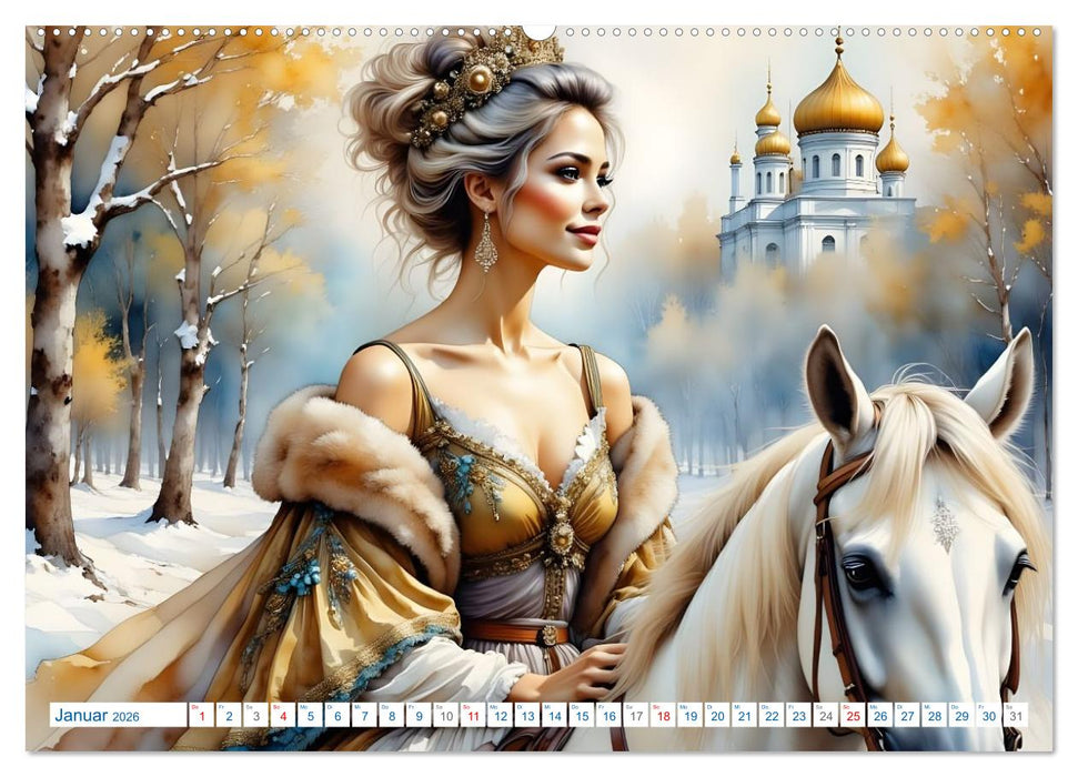 Königinnen der Reitkunst (CALVENDO Wandkalender 2026)