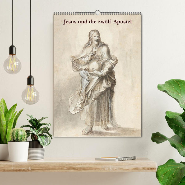 Jesus und die zwölf Apostel (CALVENDO Wandkalender 2026)