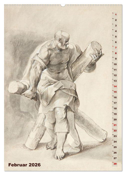 Jesus und die zwölf Apostel (CALVENDO Wandkalender 2026)