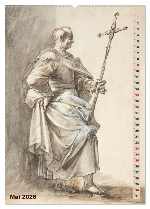 Jesus und die zwölf Apostel (CALVENDO Wandkalender 2026)