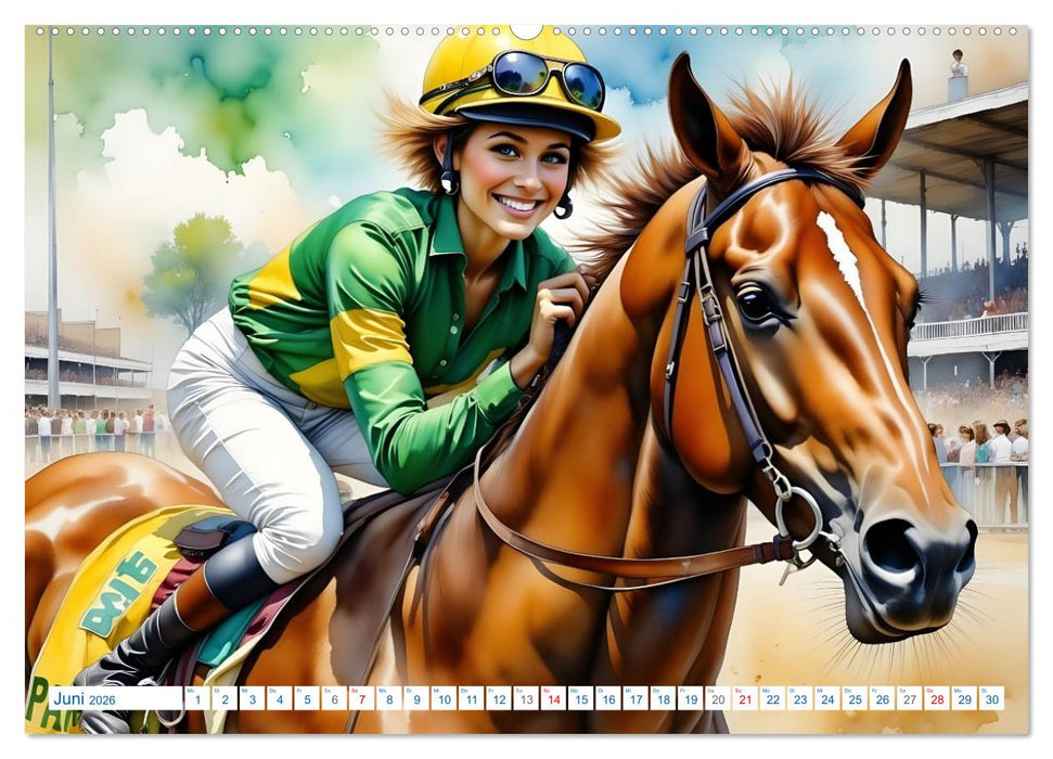 Königinnen der Reitkunst (CALVENDO Premium Wandkalender 2026)