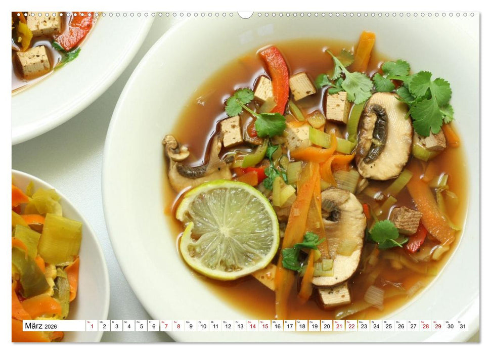 Bunte Gemüse im Suppentopf (CALVENDO Wandkalender 2026)