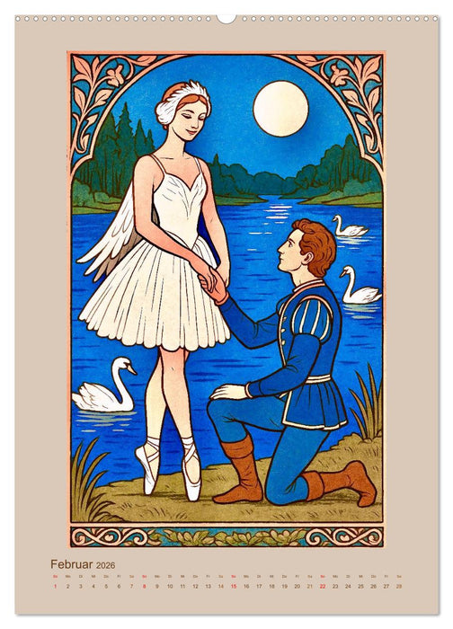 Pjotr Iljitsch Tschaikowski (CALVENDO Premium Wandkalender 2026)