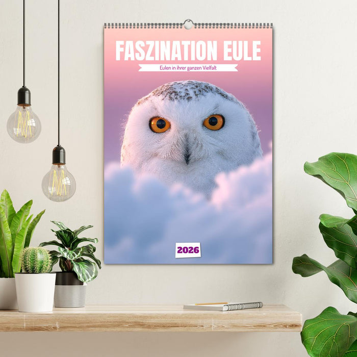 Faszination Eule - Eulen in ihrer ganzen Vielfalt (CALVENDO Wandkalender 2026)