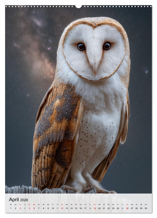Faszination Eule - Eulen in ihrer ganzen Vielfalt (CALVENDO Wandkalender 2026)