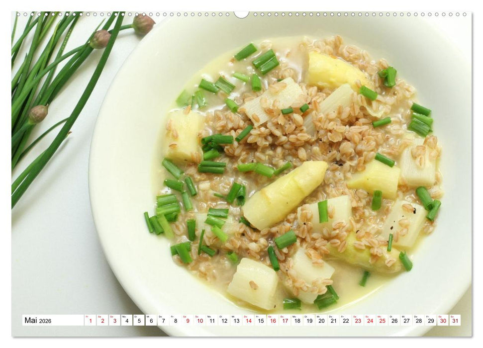 Bunte Gemüse im Suppentopf (CALVENDO Premium Wandkalender 2026)