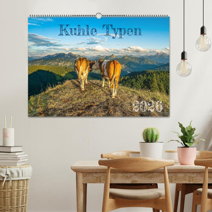 Kuhle Typen (CALVENDO Wandkalender 2026)