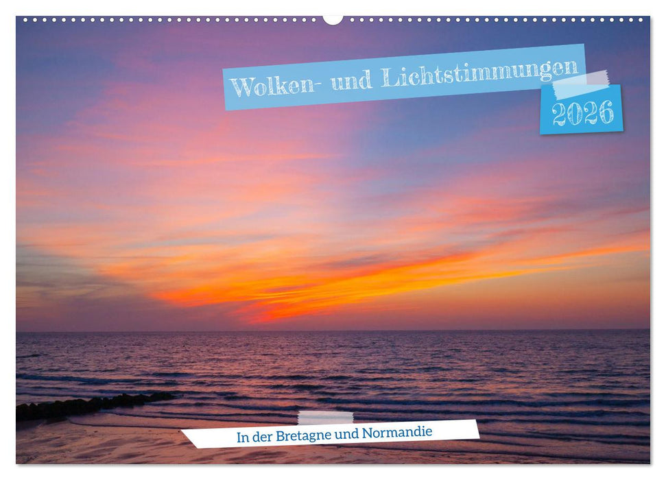 Wolken- und Lichtstimmungen (CALVENDO Wandkalender 2026)