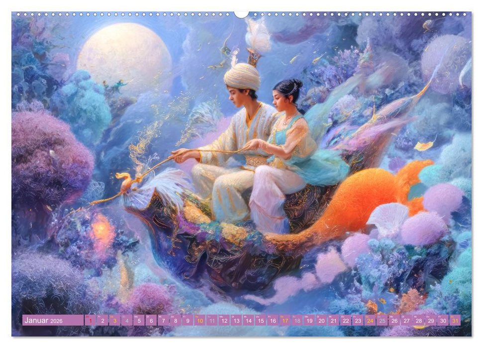 Fantasiereiche Kreationen - Schöpferisch umgesetzt (CALVENDO Wandkalender 2026)