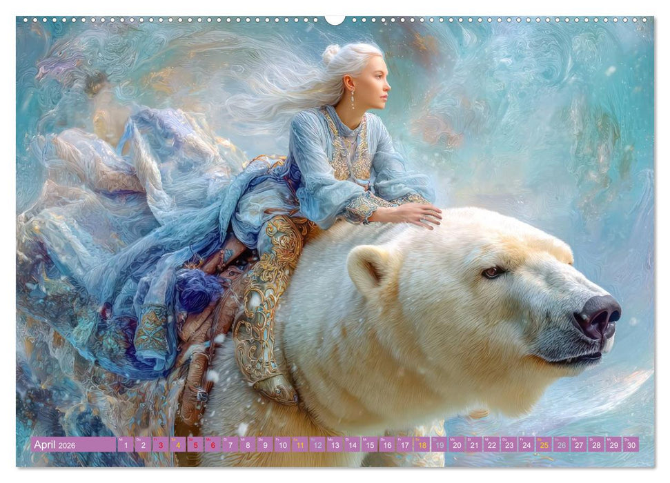 Fantasiereiche Kreationen - Schöpferisch umgesetzt (CALVENDO Wandkalender 2026)