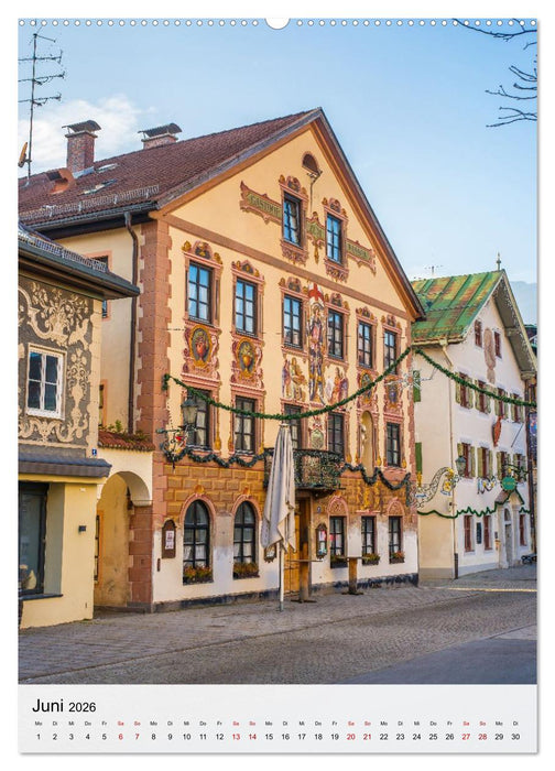 Garmisch-Partenkirchen und die faszinierende Bergwelt der Alpen (CALVENDO Premium Wandkalender 2026)