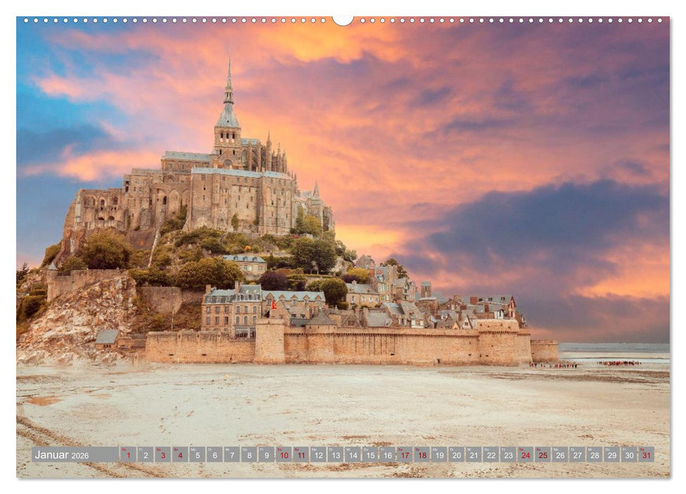 Wolken- und Lichtstimmungen (CALVENDO Premium Wandkalender 2026)