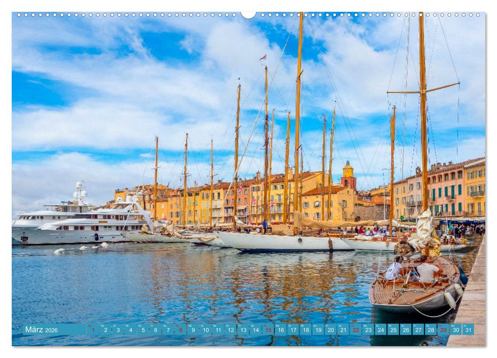 Zauber der Côte d'Azur (CALVENDO Wandkalender 2026)