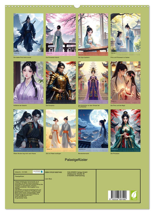 Palastgeflüster (CALVENDO Premium Wandkalender 2026)