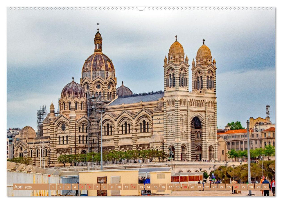 Zauber der Côte d'Azur (CALVENDO Premium Wandkalender 2026)