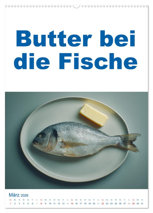 Hamburg schnackt! Typische Sprüche und echte Hamburger Mundart (CALVENDO Premium Wandkalender 2026)