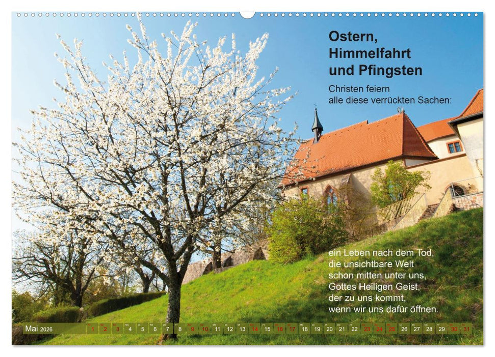 Im Rhythmus der Jahreszeiten und des Kirchenjahres (CALVENDO Premium Wandkalender 2026)