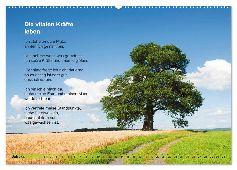 Im Rhythmus der Jahreszeiten und des Kirchenjahres (CALVENDO Premium Wandkalender 2026)