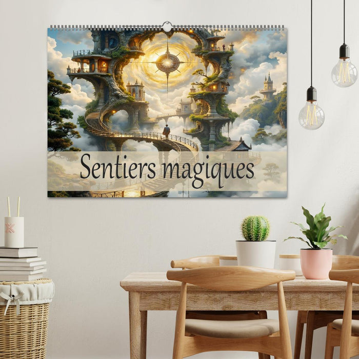 Sentiers magiques (CALVENDO Calendrier mensuel 2026)