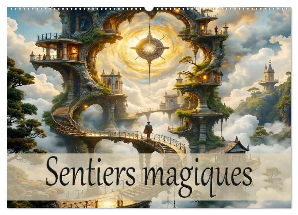 Sentiers magiques (CALVENDO Calendrier mensuel 2026)