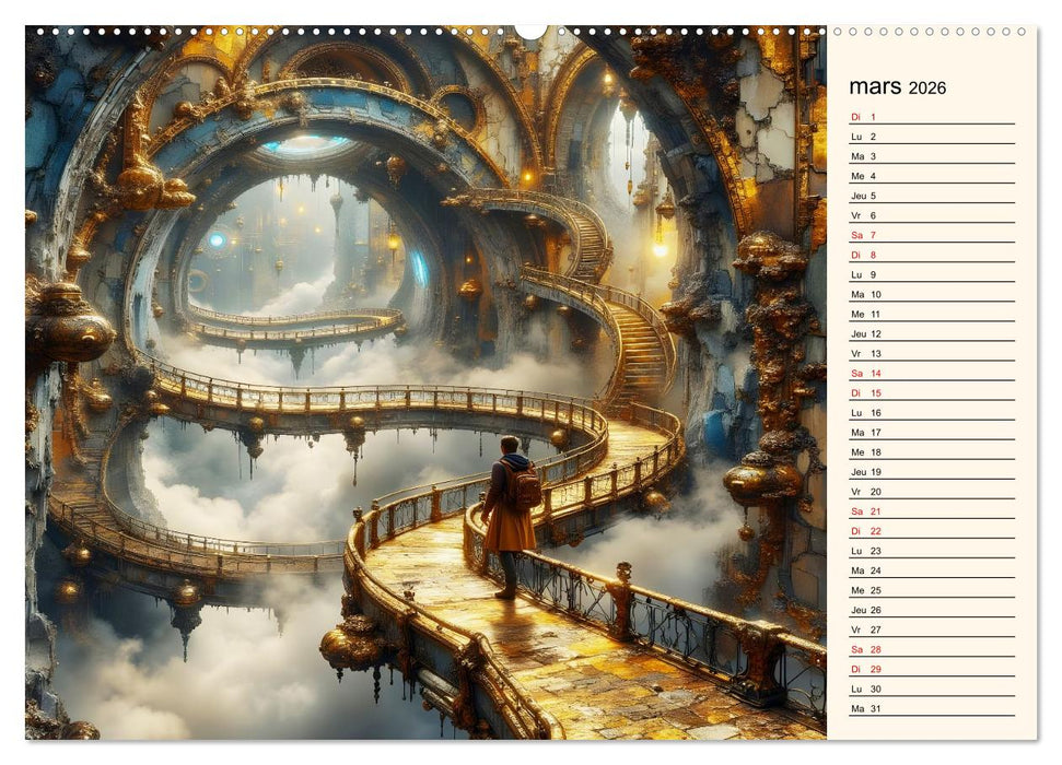 Sentiers magiques (CALVENDO Calendrier supérieur 2026)