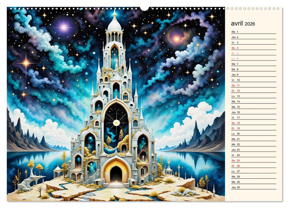 Sentiers magiques (CALVENDO Calendrier supérieur 2026)