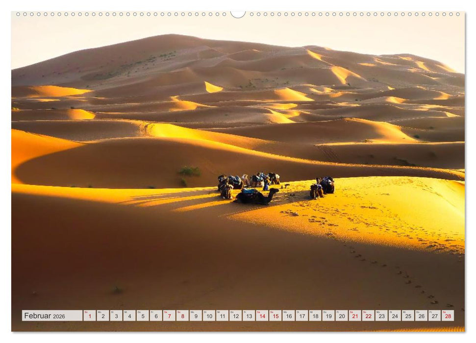 Nordafrika Schönheit der Kontraste - Mythos und Magie (CALVENDO Premium Wandkalender 2026)