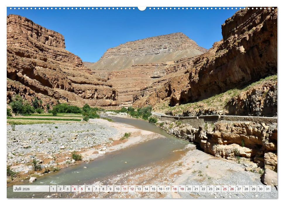 Nordafrika Schönheit der Kontraste - Mythos und Magie (CALVENDO Premium Wandkalender 2026)