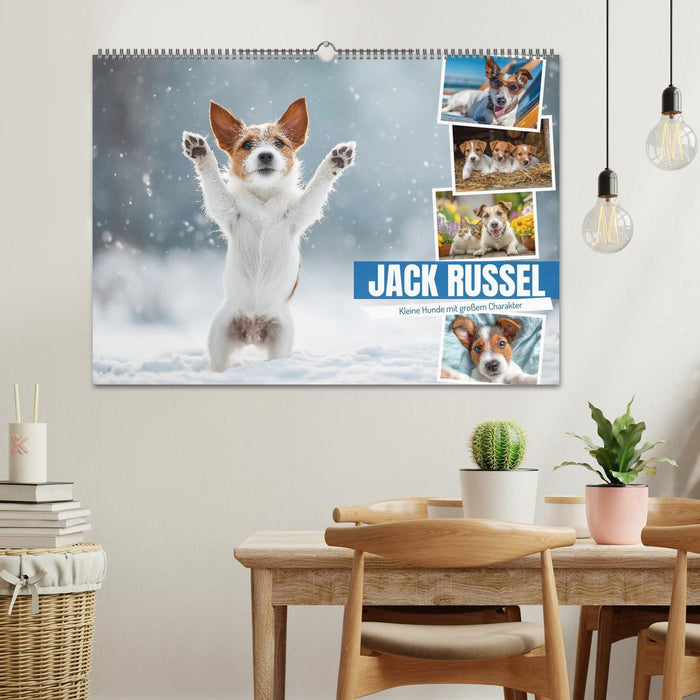 JACK RUSSEL - Kleine Hunde mit großem Charakter (CALVENDO Wandkalender 2026)