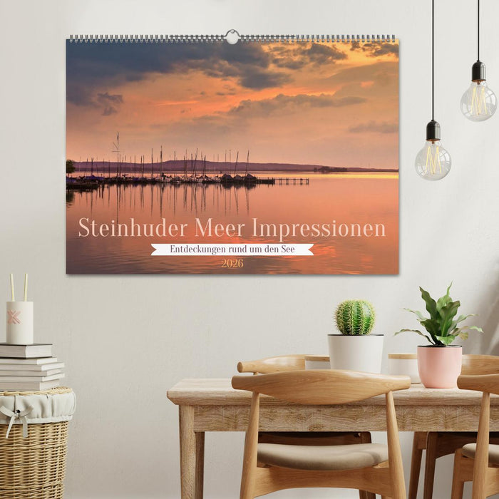 Steinhuder Meer Impressionen (CALVENDO Wandkalender 2026)