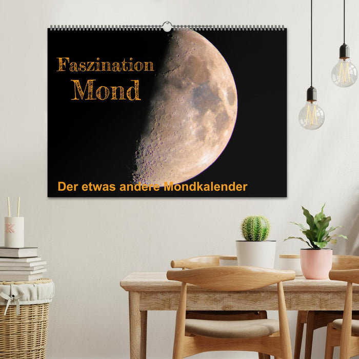 Faszination Mond - der etwas andere Mondkalender (CALVENDO Wandkalender 2026)