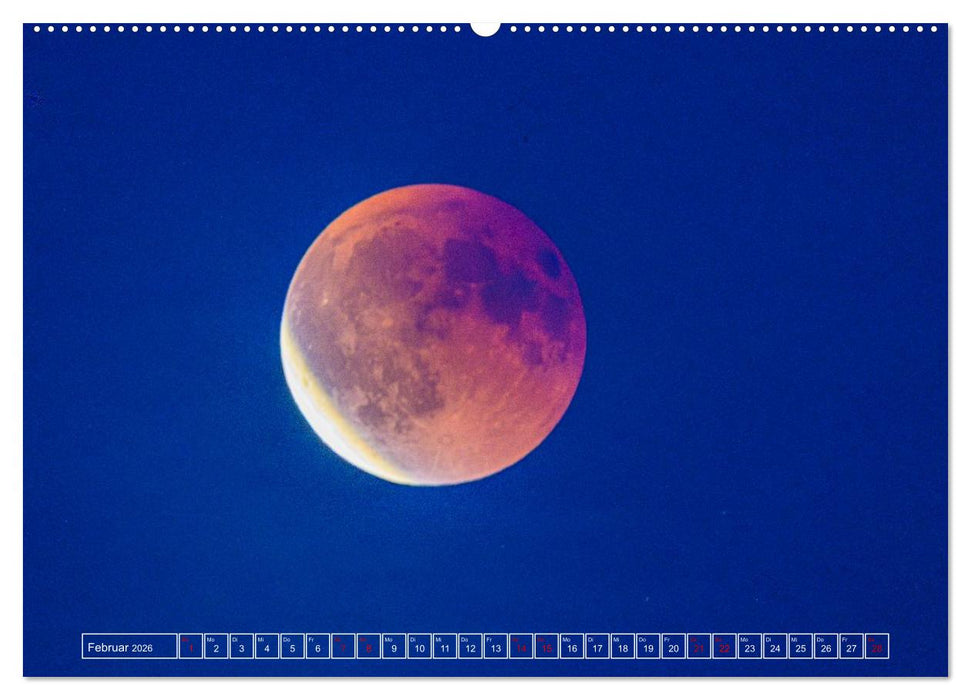 Faszination Mond - der etwas andere Mondkalender (CALVENDO Wandkalender 2026)